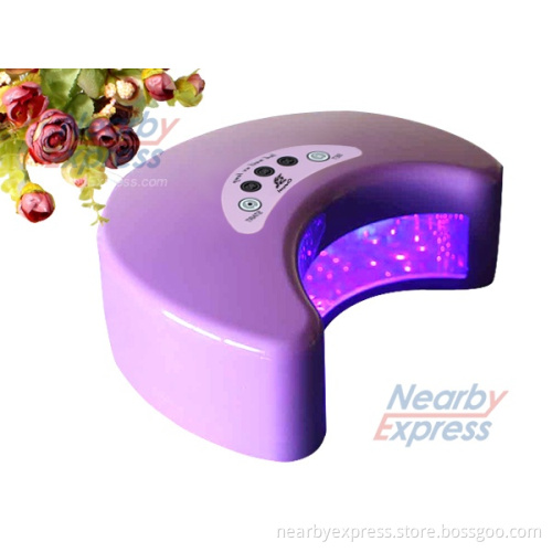 12W LED Lamp Nail Dryer Purple